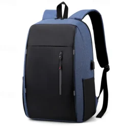 Backpack Men USB Charging Waterproof 15.6 Inch Laptop Casual Oxford Male Business Bag Mochila Computer Notebook Backpacks