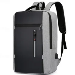 Backpack Men USB Charging Waterproof 15.6 Inch Laptop Casual Oxford Male Business Bag Mochila Computer Notebook Backpacks