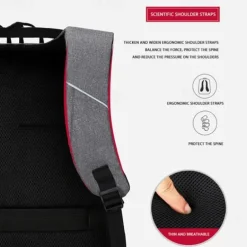 Backpack Men USB Charging Waterproof 15.6 Inch Laptop Casual Oxford Male Business Bag Mochila Computer Notebook Backpacks