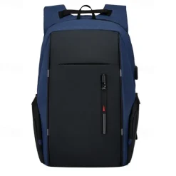 Backpack Men USB Charging Waterproof 15.6 Inch Laptop Casual Oxford Male Business Bag Mochila Computer Notebook Backpacks
