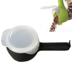 Bag Clips for Food,Food Storage Sealing Clips with Pouring Spouts, Bag Clips for Food,Chip Bag Clips,Plastic Cap Food Clips, Great for Organizing and Storing Food in the Kitchen