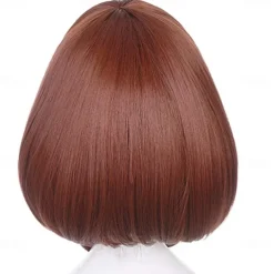 Bakugou Wig Deku Wig Toga Wig Uraraka Cosplay Wig Cosplay Wig Wavy Middle Part Wig Blonde One Color Synthetic Hair Women's Blonde Halloween Wigs