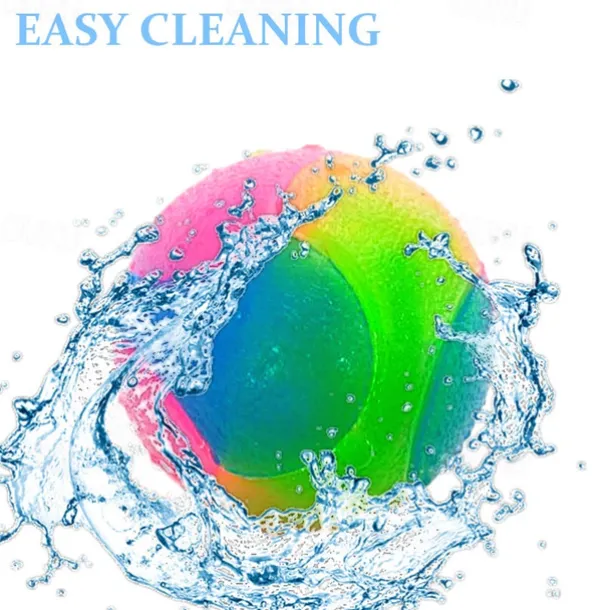 Ball Chew Toy Ball Launchers Interactive Toy Squeak Toy with LED Durable Pet Exercise Releasing Pressure Teething Toy for Dog Indoor Outdoor Pet Play