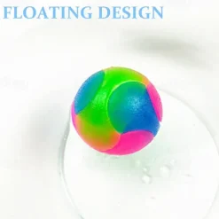 Ball Chew Toy Ball Launchers Interactive Toy Squeak Toy with LED Durable Pet Exercise Releasing Pressure Teething Toy for Dog Indoor Outdoor Pet Play