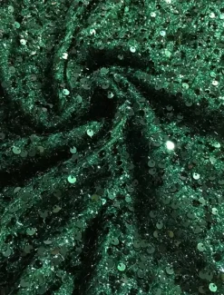 Ball Gown A-Line Sequined Cocktail Dresses Elegant Formal Wedding Ankle Length Long Sleeve Crew Neck Detachable Satin with Pleats Pocket