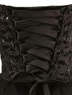 Ball Gown Wedding Guest Dresses Elegant Dress Homecoming Dress Graduation Party Wear Short / Mini Sleeveless Strapless with Pleats Beading Strappy dress to impress