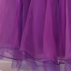 Ballroom Dance Dress Crystals / Rhinestones Women's Performance Party Long Sleeve Spandex Organza