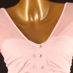 Ballroom Dance Dress Pure Color Women's Girls' Performance Training Long Sleeve High Chiffon Chinlon Tulle