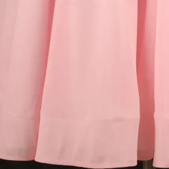 Ballroom Dance Dress Pure Color Women's Girls' Performance Training Long Sleeve High Chiffon Chinlon Tulle