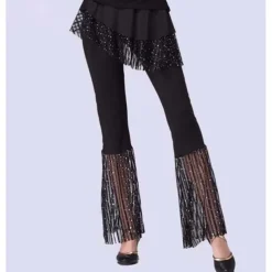 Ballroom Dance Pants Solid Tulle Women's Training Performance High Tulle Terylene
