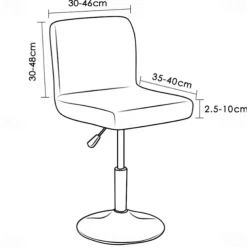 Bar Stool Chair Cover Stretchy and Durable Slipcover Perfect for Protecting and Refreshing Your Bar Stools Adds Style and Comfort to Your Kitchen, Bar, or Dining Area Decor