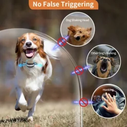 Bark Collar for Dogs Automatic Barking Collars 2 Pack Anti Barking Shock Collar No Bark Collars for Small Medium Large Dogs with Beep & Shock IP67 Waterproof