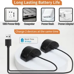 Bark Collar for Dogs Automatic Barking Collars 2 Pack Anti Barking Collar No Bark Collars for Small Medium Large Dogs with Beep IP67 Waterproof