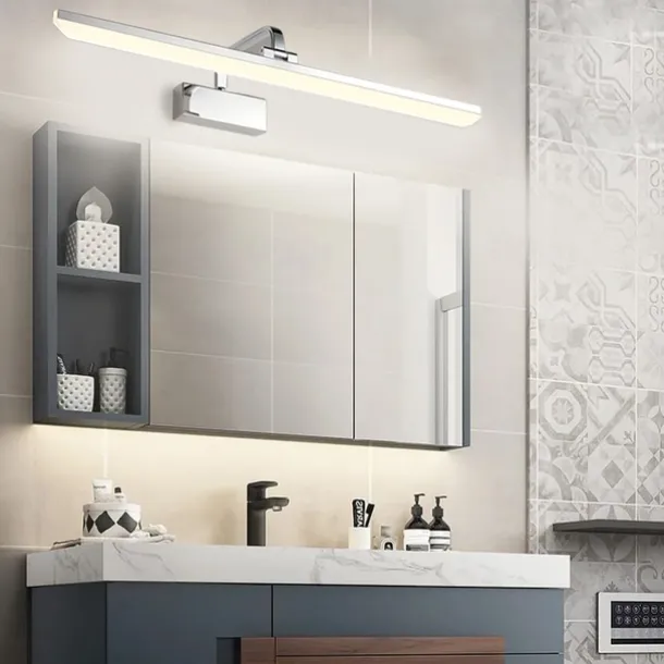 Bath Mirror Lamps LED Mirror Front Light 23" IP20 7W Bathroom Mirror Headlights, Led Mirror Light Waterproof Fog Dressing Light Wall Lighting White Light 110-240V