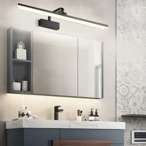 Bath Mirror Lamps LED Mirror Front Light 23" IP20 7W Bathroom Mirror Headlights, Led Mirror Light Waterproof Fog Dressing Light Wall Lighting White Light 110-240V