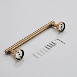 Bathroom Accessory Set Include Towel Bar Toilet Paper Holder and Robe Hook New Design Stainless Steel Wall Mounted