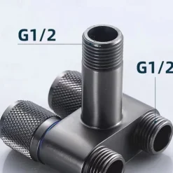 Bathroom Handheld Shower Bidet Shattaf Sprayer Wall Mount, Toilet Hand Held Bidet Shower Spray Wall Mounted Diaper Bathing Pets Feminine Hygiene Cleaning