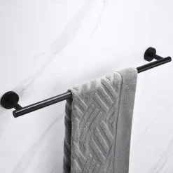 Bathroom Shelf Antique 2-layer Bath Corner Basket with Hooks Wall Mounted Matte Brass 1pc