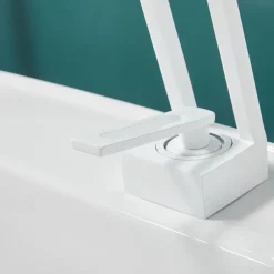 Bathroom Sink Faucet - Classic Electroplated / Painted Finishes Centerset Single Handle One HoleBath Taps