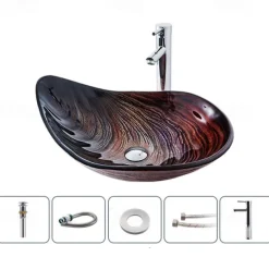 Bathroom Vessel Sink Rectangular 21