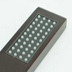 Bathtub Faucet - Contemporary Oil-rubbed Bronze Roman Tub Brass Valve Bath Shower Mixer Taps / Three Handles / Yes / Three Handles Five Holes / Waterfall / Three Handles Five Holes