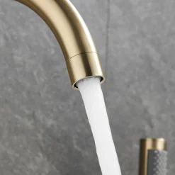Bathtub Faucet - Contemporary Electroplated Roman Tub Brass Valve Bath Shower Mixer Taps