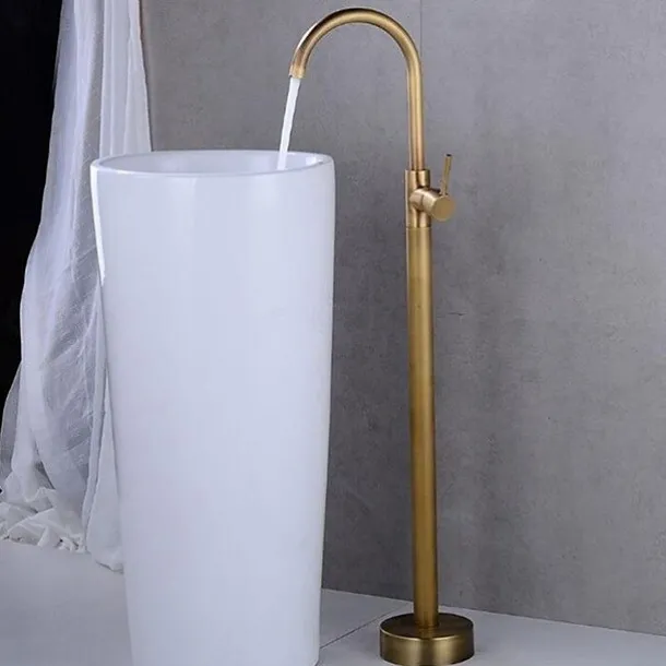 Bathtub Faucet Contemporary Roman Tub Ceramic Valve Bath Shower Mixer Taps
