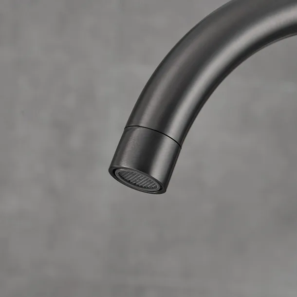 Bathtub Faucet Gun Grey Contemporary Electroplated Free Standing Ceramic Valve Bath Shower Mixer Taps