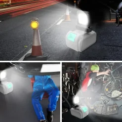 Battery Work Lights,High brightness Floodlight, Portable Flood Light, for Power Tool Batteries