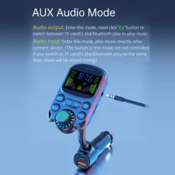 BC86 Bluetooth 5.0 Bluetooth Car Kit Car Handsfree Bluetooth / QC 2.0 / QC 3.0 Car