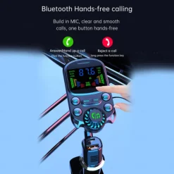 BC86 Bluetooth 5.0 Bluetooth Car Kit Car Handsfree Bluetooth / QC 2.0 / QC 3.0 Car