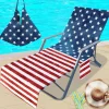 Beach Chair Cover Ultra-Fine Fiber Beach Chair Cover 3D Digital Printing National Flag Style