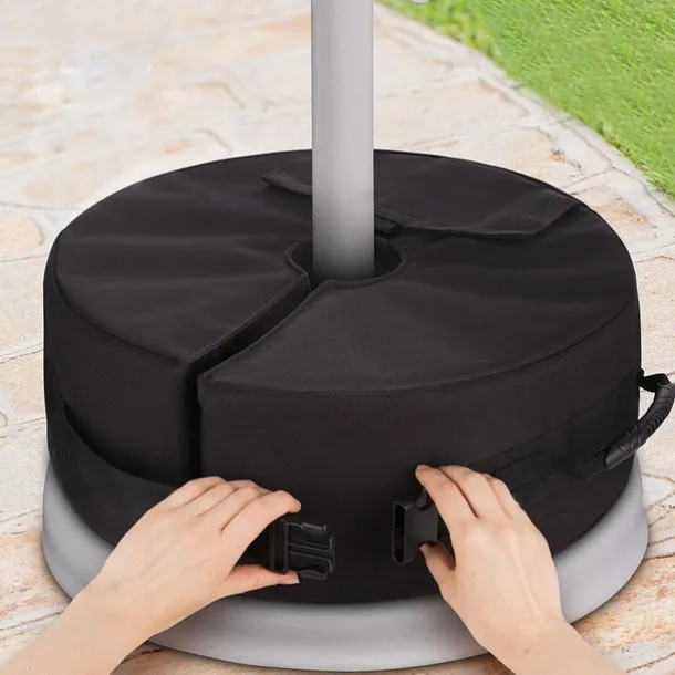 Beach Sunshade Umbrella Weight Sand Bags Parasol Base Tent Stand Holders