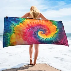 Beach Towel Bath Towel Large 3D Print Sea Pattern Towel Bath Towel Beach Sheet Blanket Classic 100% Micro Fiber Comfy Blankets