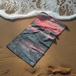 Beach Towel Comfy Blankets Love Sea Series Bath Towel Large 3D Print Pattern Towel Bath Towel Beach Sheet Blanket Classic 100% Micro Fiber