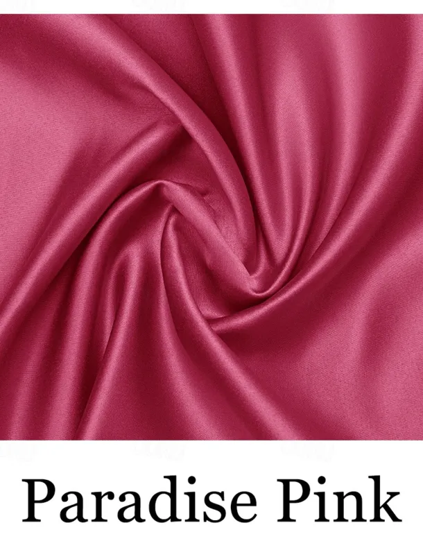 Beach Wedding A-Line Cocktail Dresses Elegant Dress Party Tea Length Sleeveless V Neck Pocket Satin with Bow(s) Dresses