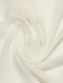 Beach Wedding Formal Simple Wedding Dresses A-Line V Neck Long Sleeve Court Train Chiffon Bridal Gowns With Pleats Ruched