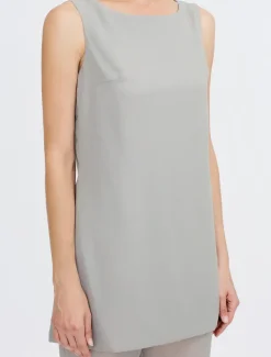 Beach Wedding Jumpsuit/Pantsuit 3 Piece Mother of the Bride Wedding Guest Elegant Plus Size Included Bateau Neck Floor Length Chiffon Sleeveless Jacket es with Solid Color