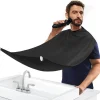 Beard Bib New Version Beard Catcher Apron for Shaving and Trimming Adjustable Neck Straps Hair Clippings Catcher Grooming Beard Apron for Men Beard & Mustache Care