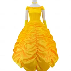 Beauty and the Beast Prince Adam Princess Belle Couples Carnival Costume Outfits Suits & Blazers Prom Dress Adults' Men's Women's Cosplay Performance Party Halloween Carnival Easy Carnival Costume