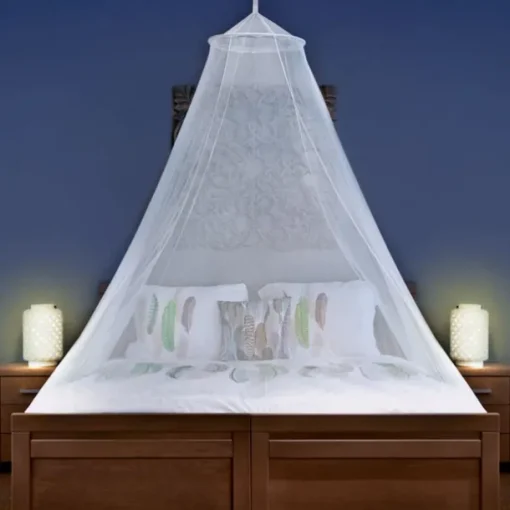 Bed Canopy Cotton Loft Solid Kids Collapsible Round Hoop Sheer Mosquito Netting Girls Bed Canopy