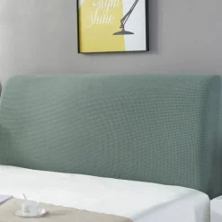 Bed Headboard Cover for Bedroom Decoration, Stretch Bed Headboard Slipcover Covers, Dust proof Protector Cover for Upholstered Headboard