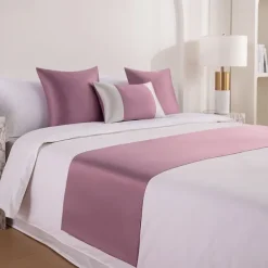 Bed Runner Bed Scarf, Jacquard Decorative Bed Scarf for Home Hotel Bedspreads Scarves Protection Modern Solid Bed Runner for Foot of Bed Home Bedroom Bedding Decoration