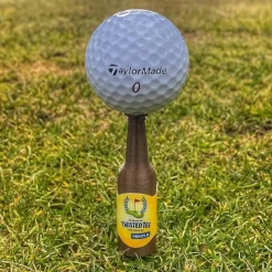 Beer Bottle Golf Tees - Christmas Golf Gift For Man or Woman - Virtually Unbreakable Golf Tee - Great for Christmas and Birthday Presents