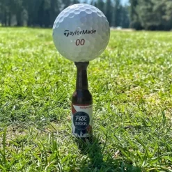 Beer Bottle Golf Tees - Christmas Golf Gift For Man or Woman - Virtually Unbreakable Golf Tee - Great for Christmas and Birthday Presents