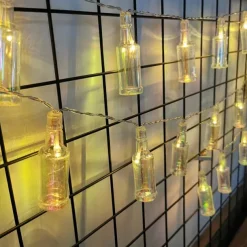 Beer Bottle String Lights Oktoberfest 50 LEDs String Lights Summer String Lights Decor for Home Bedroom Yard Patio Wedding Birthday Party Summer Decor