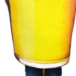 Beer Halloween Cosplay Costume Funny Costumes Carnival Costume Cosplay Funny Costume Adults' Men's Masquerade Mardi Gras Performance Halloween Masquerade Easy Halloween Costumes Dress Up