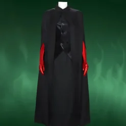 Beetlejuice Ghost Lydia Deetz Skirt Cosplay Costume Cloak Cosplay Movie Cosplay for Women's Adults' Masquerade Event / Party