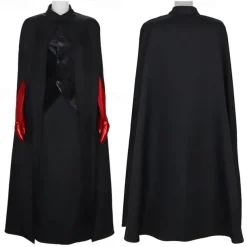 Beetlejuice Ghost Lydia Deetz Skirt Cosplay Costume Cloak Cosplay Movie Cosplay for Women's Adults' Masquerade Event / Party