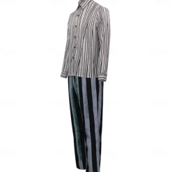 Beetlejuice Halloween Suits & Blazers Beetlejuice 2 Horror Movie Cosplay Costume Adults' Men's Carnival Party / Evening Easy Halloween Costumes Dress Up